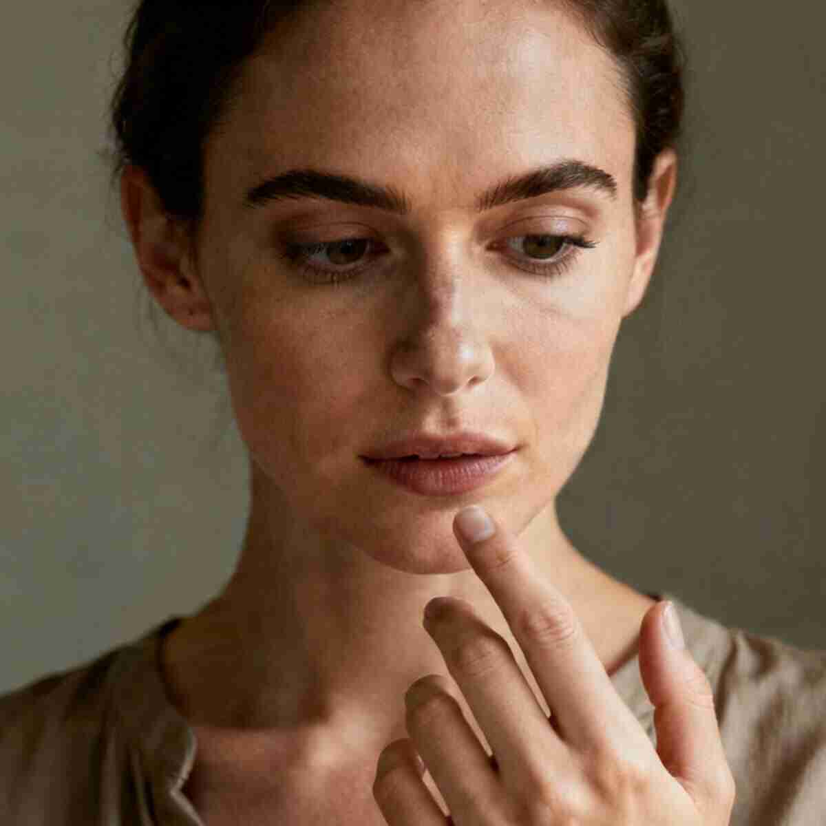 a woman in dilemma about her ring size